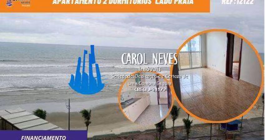APARTAMENTO 2 DORMITORIOS LADO PRAIA FINANCIAMENTO MONGAGUA