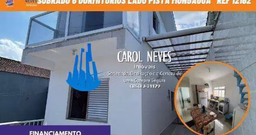 Sobrado 6 dormitorios lado pista financiamento bancario mongagua