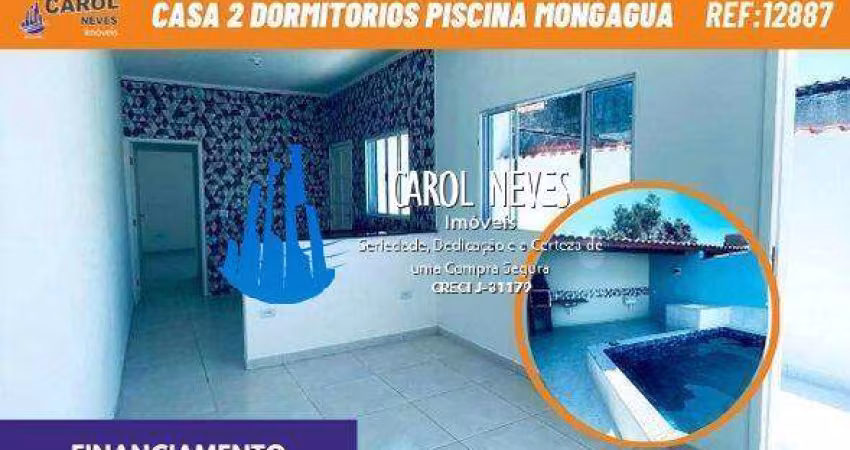 CASA 2 DORMITORIOS PISCINA FINANCIAMENTO BANCARIO PLATAFORMA II