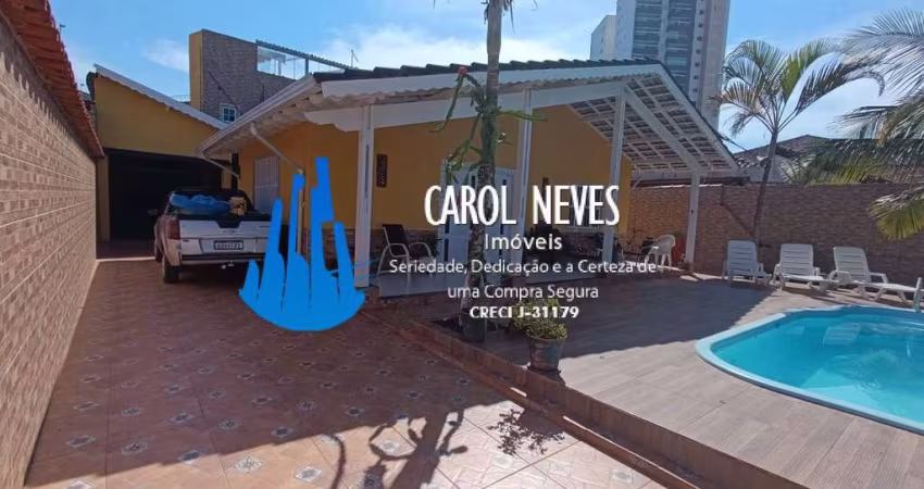 CASA 4 DORMITORIOS PISCINA + EDICÚLA LADO PRAIA FINANCIAMENTO BANCARIO