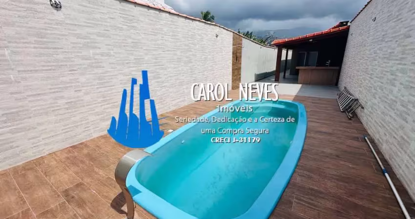 CASA 2 DORMITORIOS PISCINA LADO PRAIA JARDIM REAL PRAIA GRANDE