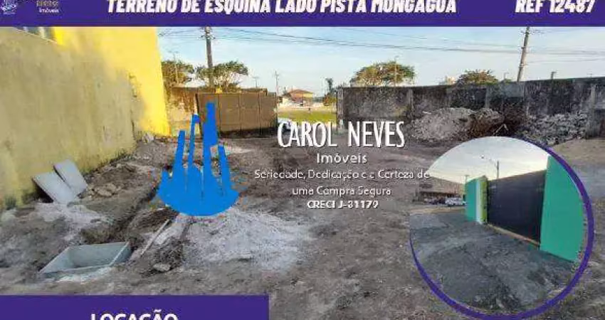 Terreno comercial para alugar no Balneário Itaguaí, Mongaguá 