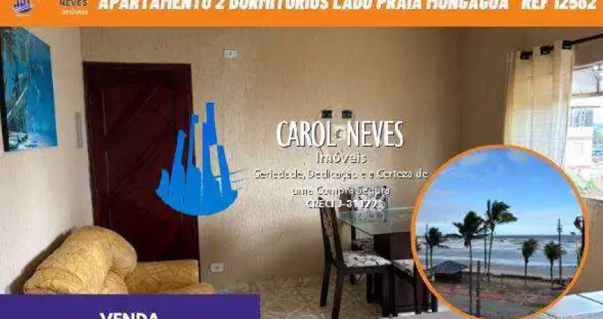 Apartamento 2 dormitorios lado praia a vista mongagua