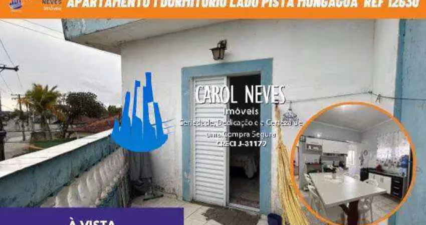 Apartamento esquina 1 dormitorio lado pista a vista mongagua