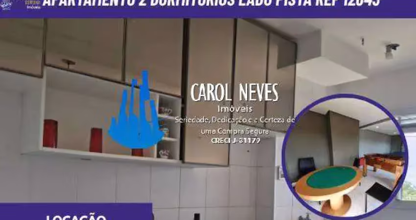 Apartamento locacao 2 dormitorios lado pista itanhaem