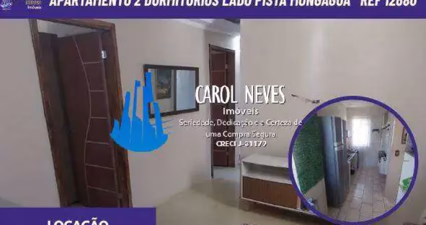 Apartamento 2 dormitorios lado pista locacao mongagua