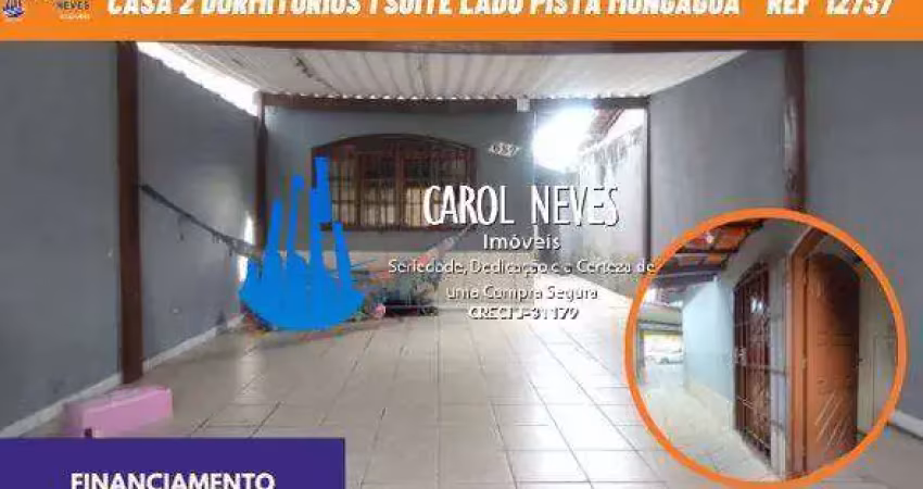 Casa 2 dormitorios 1 suite lado pista financiamento bancario mongagua
