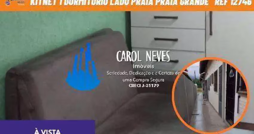 Kitnet 1 dormitorio lado praia a vista praia grande oportunidade