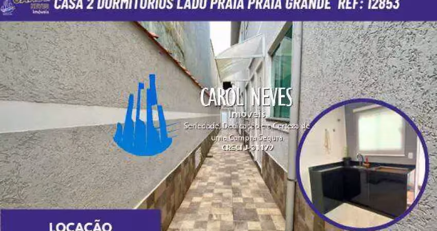 Sobrado locacao 2 dormitorios condominio fechado praia grande