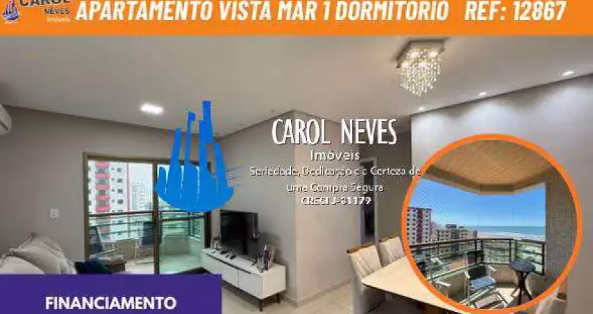 Apartamento vista mar 1 dormitorio financiamento mongagua