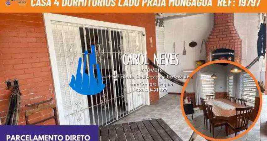 Casa 4 dormitorios lado praia parcelamento direto mongagua