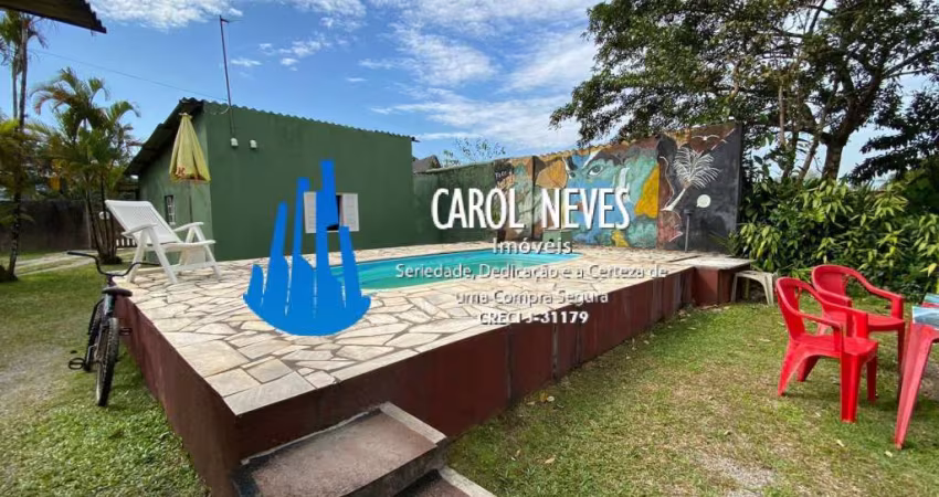 CHACARA 2000M² 2 DORMITORIOS SUITE PISCINA PARCELAMENTO DIRETO MONGAGUA