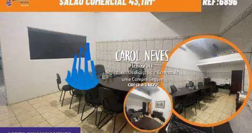 Salão comercial 43,11m² financiamento bancário agenor de campos mongaguá