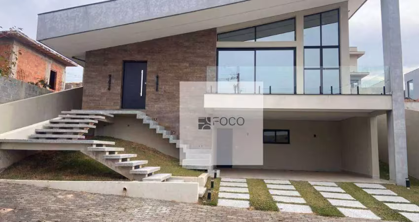Casa com 3 dormitórios à venda, 260 m² por r$ 1.380.000,00 - ecologie residencial itatiba - itatiba/sp