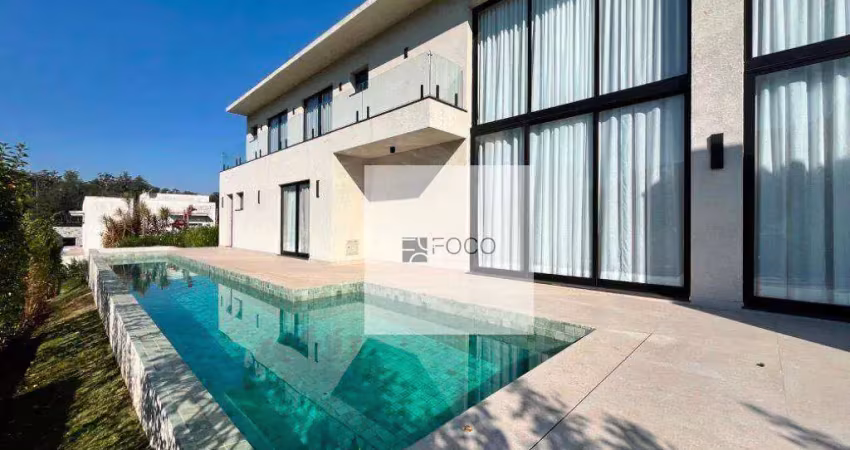 Casa com 4 dormitórios, 437 m² - venda por r$ 3.200.000,00 ou aluguel por r$ 18.000,00/mês - condominio residencial villagio paradiso - itatiba/sp