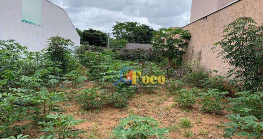 Terreno à venda, 250 m² por r$ 270.000,00 - recanto do parque - itatiba/sp
