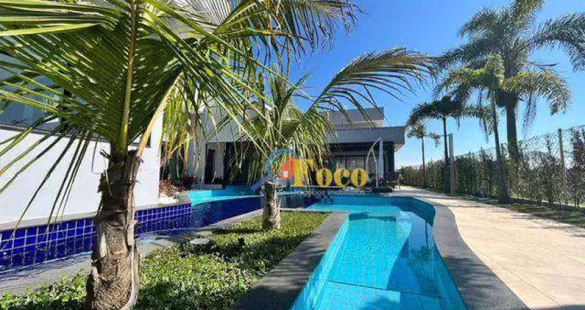 Casa com 4 dormitórios à venda, 600 m² por r$ 4.100.000,00 - condomínio village das palmeiras - itatiba/sp