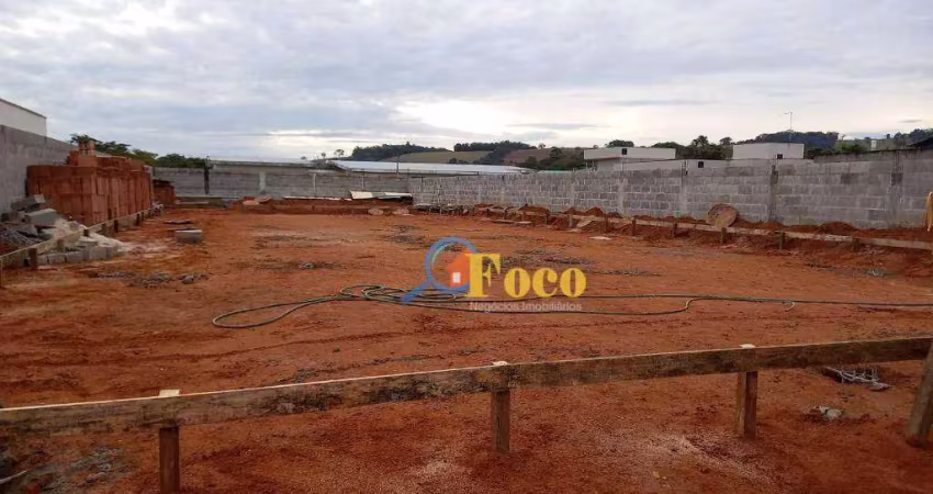 Terreno murado e com planta aprovada à venda, 500 m² por r$ 280.000 - condomínio bosque dos pires - itatiba/sp