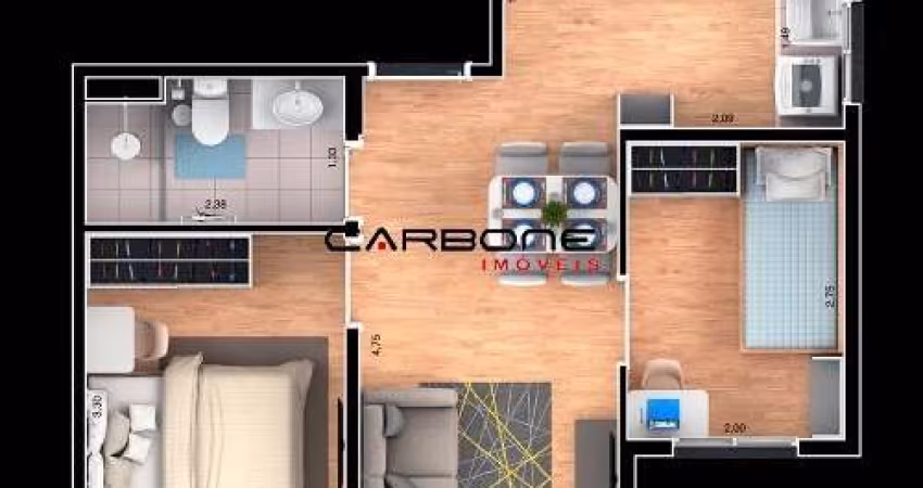Apartamento com 2 quartos à venda na Rua Flora, Brás, São Paulo