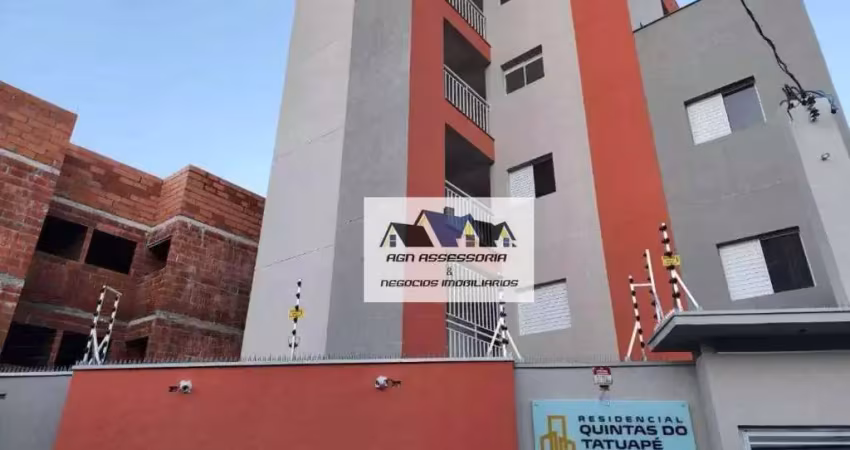 Apartamento com 2 dormitórios à venda, 33 m² por r$ 280.000,00 - chácara califórnia - são paulo/sp
