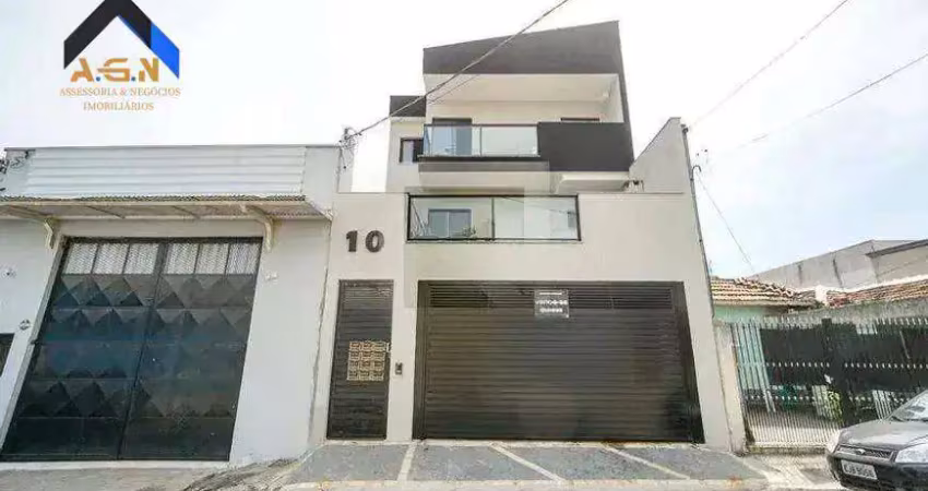 Apartamento com 1 dormitório à venda, 36 m² por r$ 220.000,00 - parque maria luiza - são paulo/sp