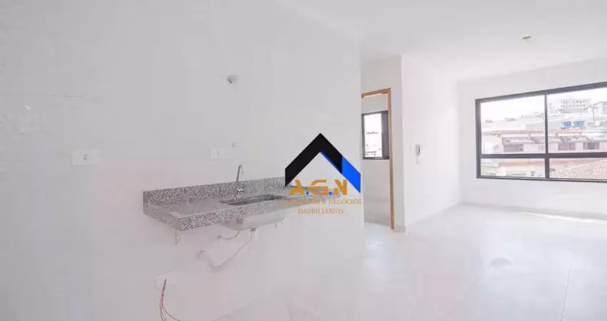 Apartamento com 2 dormitórios à venda, 45 m² por r$ 355.000,00 - vila alpina - são paulo/sp