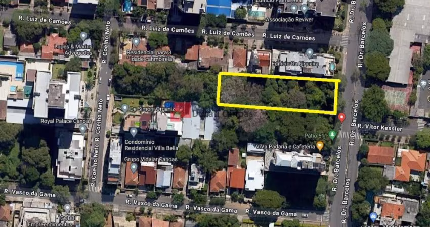 Terreno à venda na Rua Doutor Barcelos, Centro, Canoas