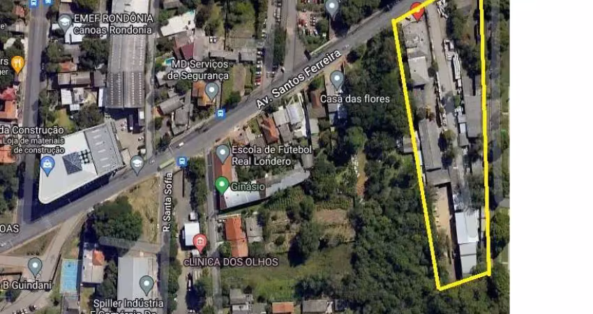 Terreno à venda na Avenida Santos Ferreira, --, Nossa Senhora das Graças, Canoas