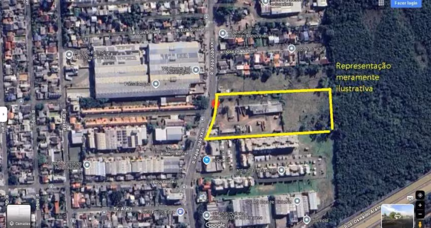 Terreno à venda na Rua Papa João XXIII, --, Vila Cachoeirinha, Cachoeirinha