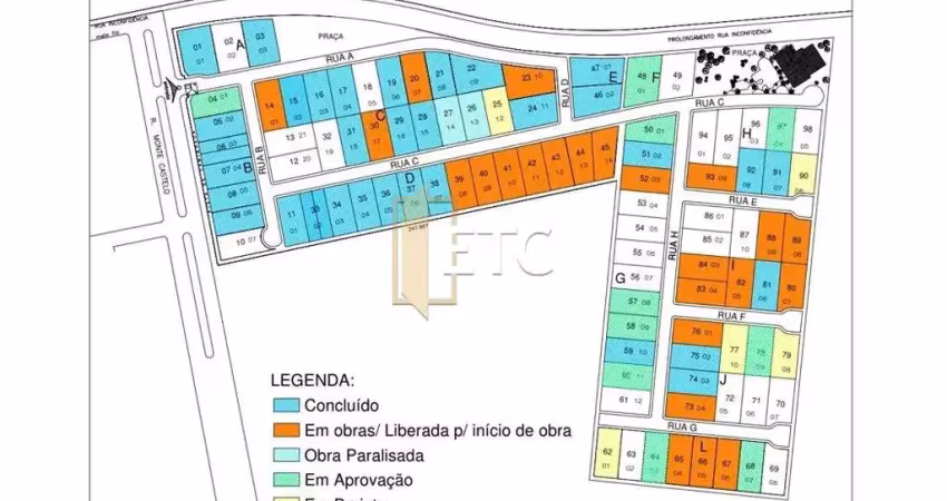 Terreno em condomínio fechado à venda na Rua Monte Castelo, --, Marechal Rondon, Canoas