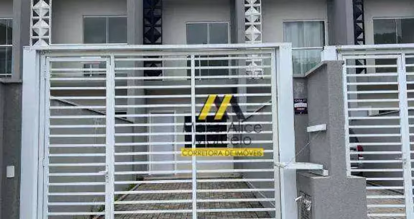 Sobrado com 2 dormitórios à venda, 70 m² por r$ 230.000,00 - centro - araquari/sc
