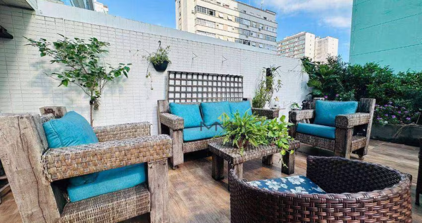 Apartamento garden impecável, 225m, próximo à praia. Oportunidade!