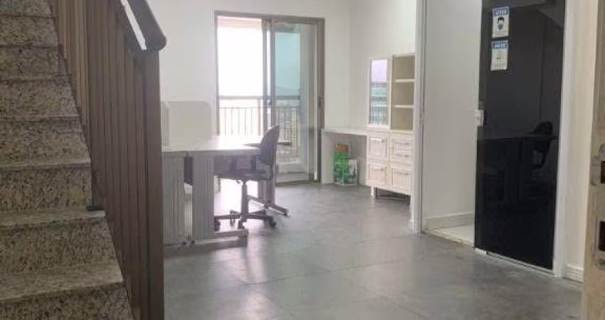 Sala, 92 m² - venda por R$ 650.000,00 ou aluguel por R$ 3.500,00/mês - Valongo - Santos/SP