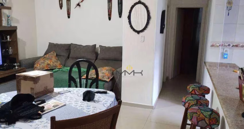 Apartamento com 2 dormitórios à venda, 156 m² por r$ 745.000,00 - pompéia - santos/sp