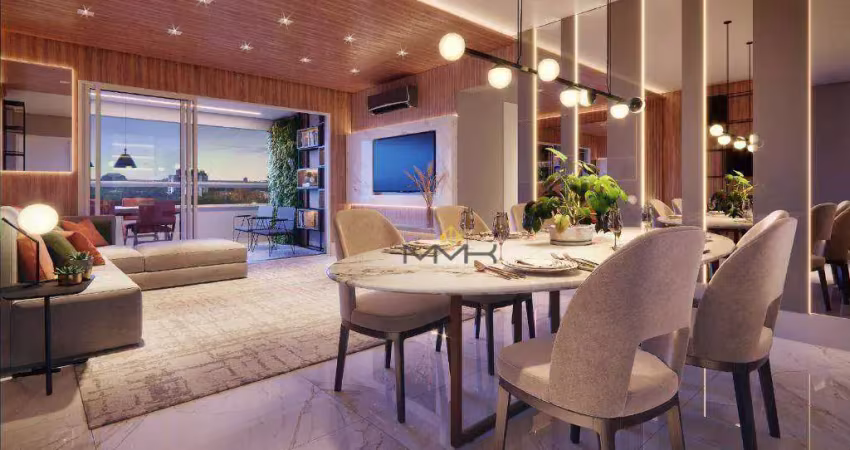 Apartamento  novo 96 m² inaugurado no embaré - santos/sp