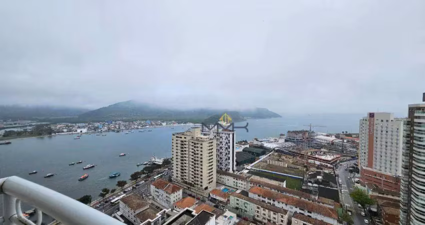 Apartamento - venda - ponta da praia - 3 suítes - vista mar