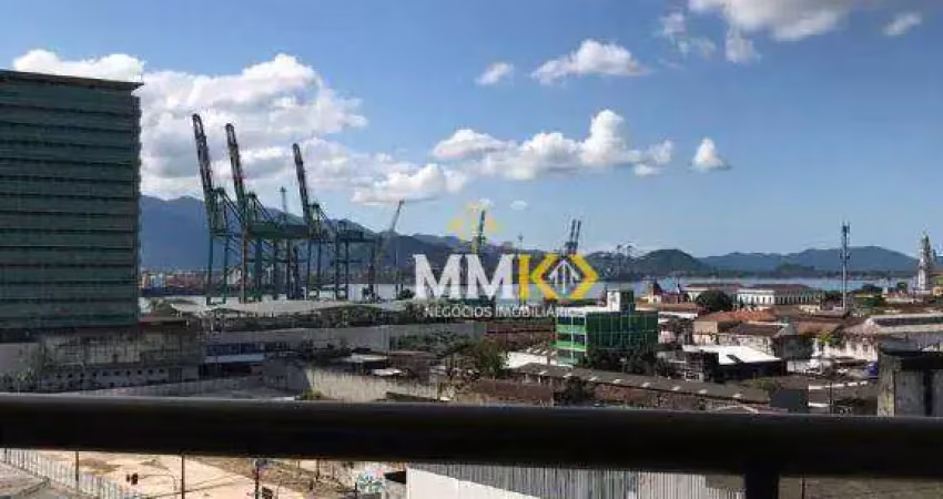 Sala à venda, 45 m² em prédio comercial no valongo - santos/sp