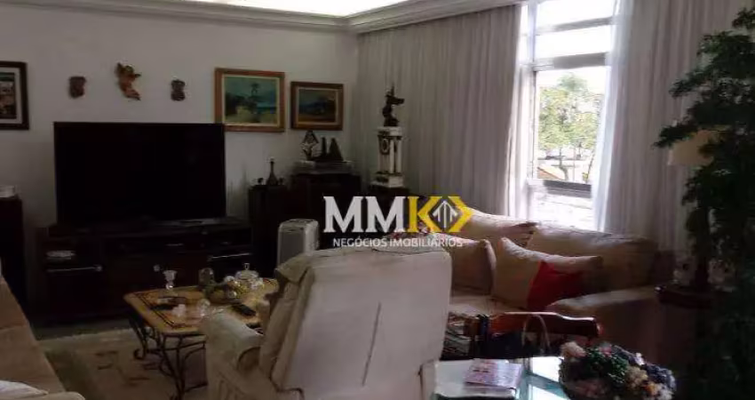 Apartamento com 3 dormitórios à venda, 130 m² no josé menino - santos/sp