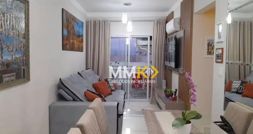 Apartamento com 2 dormitórios à venda, 60 m² por r$ 460.000,00 - tupi - praia grande/sp