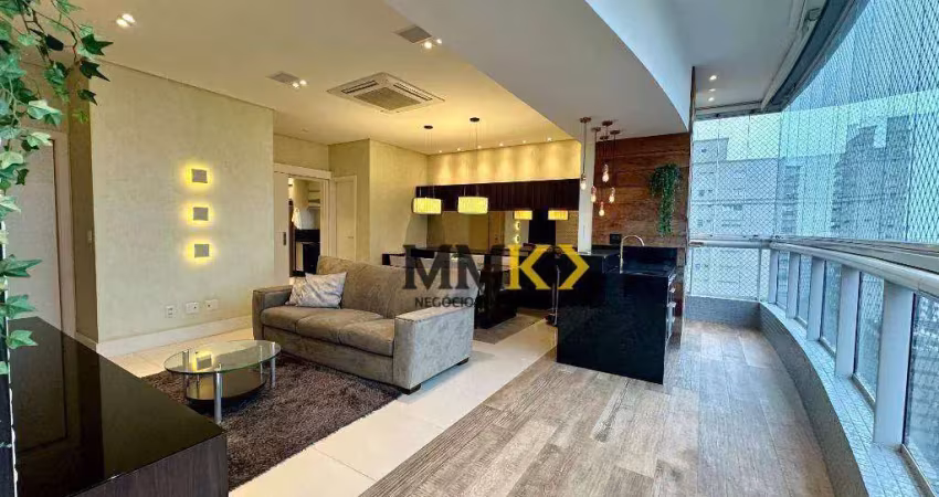Apartamento com 3 dormitórios à venda, 132 m² no boqueirão - santos/sp