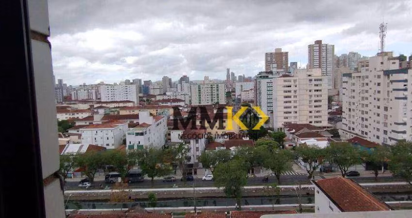 Apartamento com 2 dormitórios à venda, 85 m² por R$ 520.000,00 - Marapé - Santos/SP