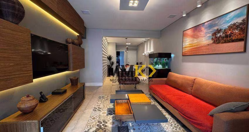 Apartamento Garden com 2 dormitórios à venda, 106 m² por R$ 1.550.000,00 - Gonzaga - Santos/SP