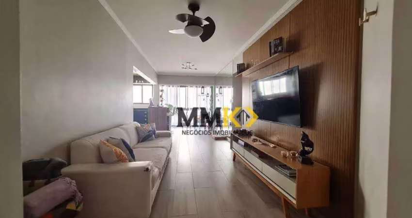 Apartamento com 2 dormitórios à venda, 103 m² por r$ 873.000,00 - ponta da praia - santos/sp