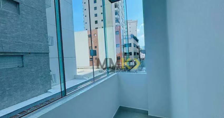 Apartamento à venda, 57 m² no josé menino - santos/sp