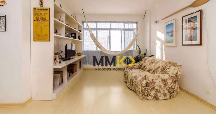 Apartamento com 2 dormitórios à venda, 109 m² na Ponta da Praia - Santos/SP