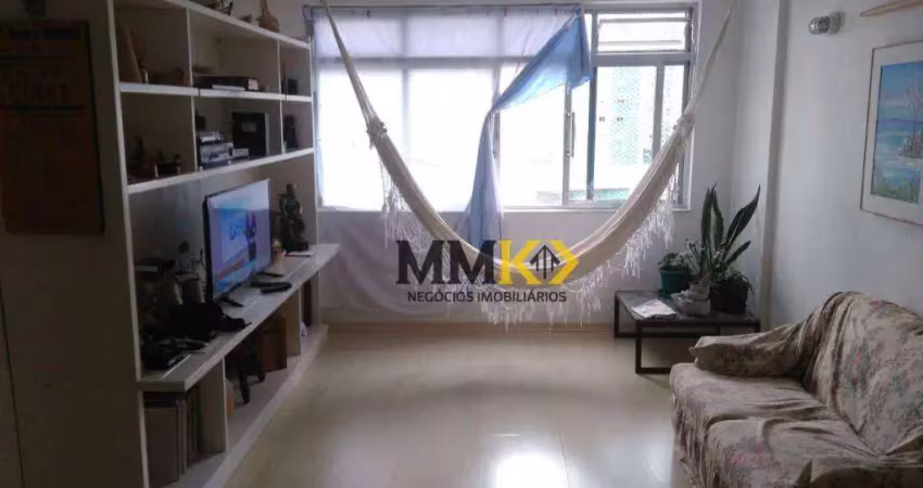 Apartamento com 2 dormitórios à venda, 109 m² na ponta da praia - santos/sp