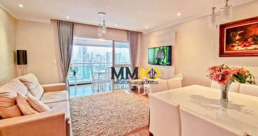 Apartamento com 3 dormitórios à venda, 109 m² por r$ 1.450.000,00 - gonzaga - santos/sp