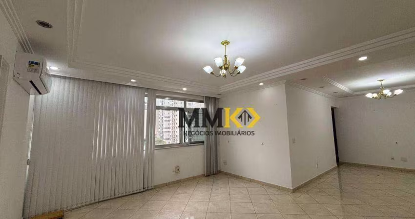 Apartamento para alugar, 144 m² por R$ 7.500,02/mês - Gonzaga - Santos/SP