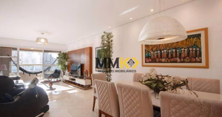 APARTAMENTO NO GONZAGA COM 169M, 3 SUÍTES E 2 VAGAS, LAZER COMPLETO