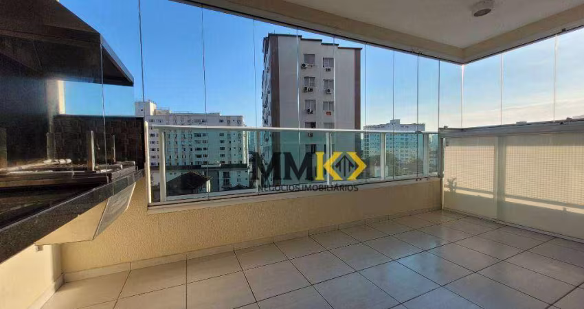 Apartamento com 3 dormitórios à venda, 88 m² no Campo Grande - Santos/SP